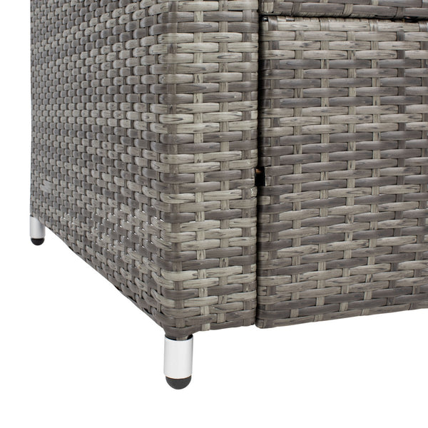 Safavieh Lorma 4Pc Living Set Grey Brown/White PAT7514C-2BX