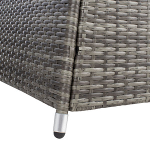 Safavieh Lorma 4Pc Living Set Grey Brown/White PAT7514C-2BX