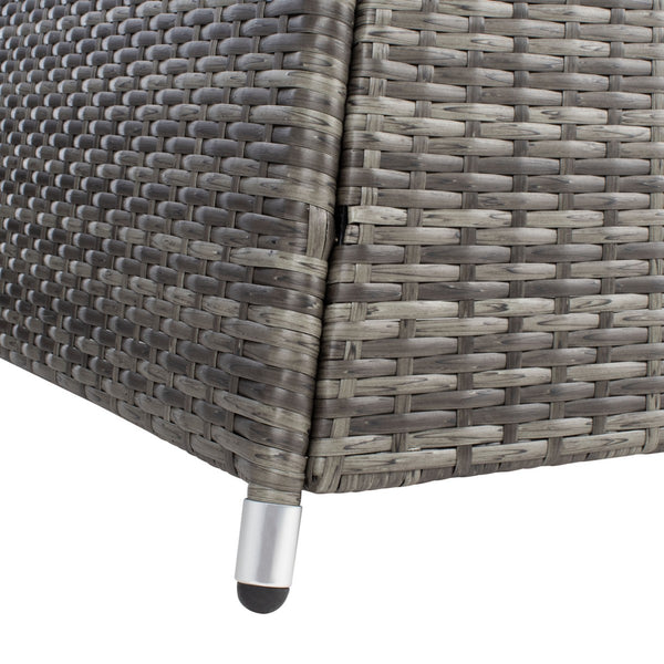 Safavieh Lorma 4Pc Living Set Grey Brown/White PAT7514C-2BX