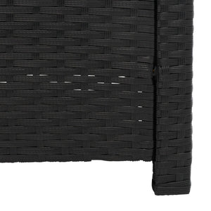 Safavieh VELLOR 4-Piece Outdoor Living Set with Plush Cushions and Glass-Topped Table for Cozy Gatherings Black / Light Grey PAT7516E