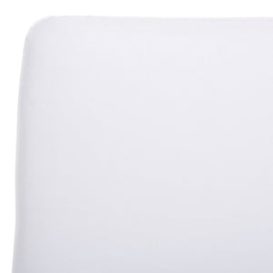 Safavieh GILLIAN Coastal Daybed with Woven Rope Accents for Relaxing Outdoor Lounging by the Pool or Patio Heather Tan / White PAT7527D