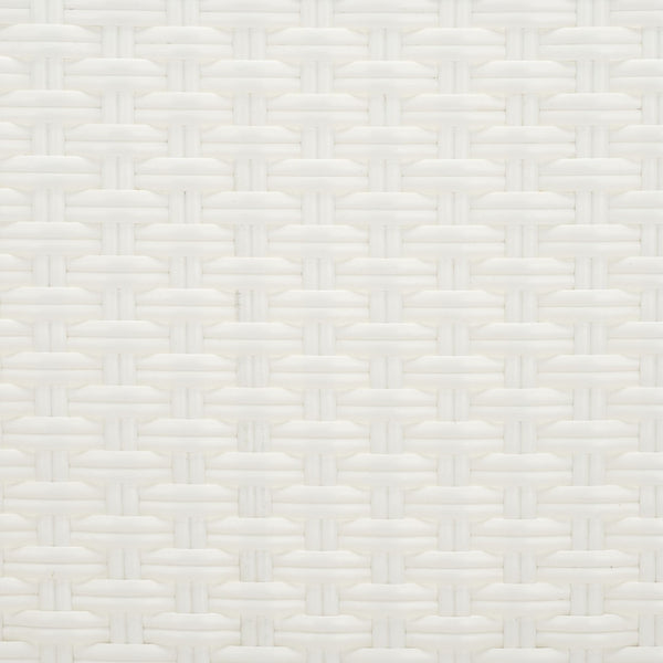 Safavieh CALIFORNIA Side Chair Set of Two - Classic French Bistro Style for All-Weather Outdoor Comfort White PAT7530C-SET2