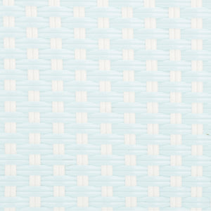 Safavieh CALIFORNIA Side Chair Set of Two - Classic French Bistro Style for All-Weather Outdoor Comfort Baby Blue / White PAT7530G-SET2