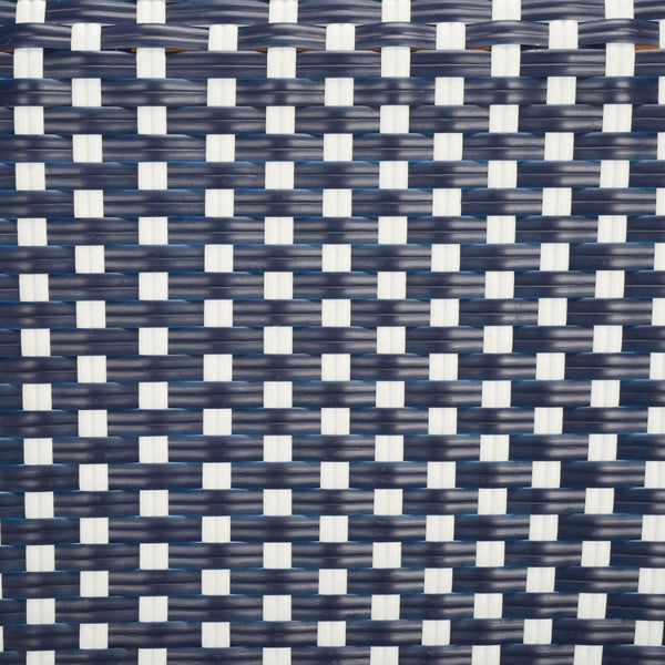 Safavieh CALIFORNIA Armchair - Coastal-Inspired Bistro Design for Elegant Outdoor Seating & Relaxation Navy / Navy PAT7531F-SET2