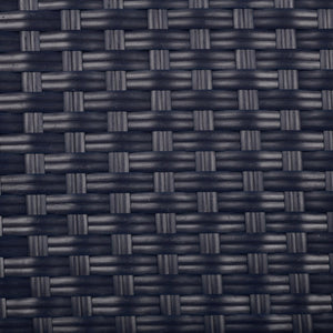 Safavieh CALIFORNIA Bar Stool - Elegant Outdoor Seating with Weather-Resistant Faux Wicker & Aluminum Frame Navy PAT7535B