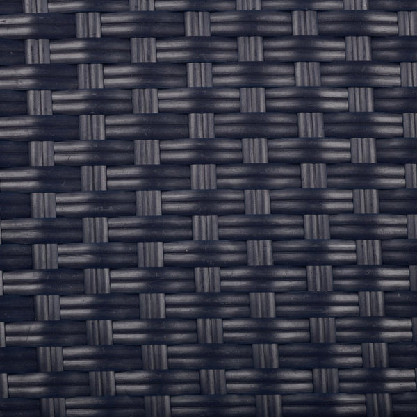 Safavieh CALIFORNIA Bar Stool - Elegant Outdoor Seating with Weather-Resistant Faux Wicker & Aluminum Frame Navy PAT7535B