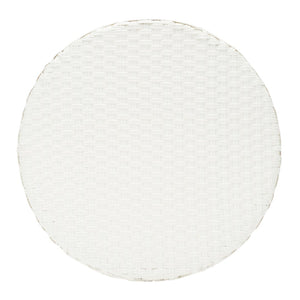 Safavieh CALIFORNIA Bistro Table - Coastal Charm & Durability for Small Outdoor Spaces, Perfect for Two! White PAT7536C