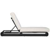 Safavieh Vale Lounger Black / White PAT7537A