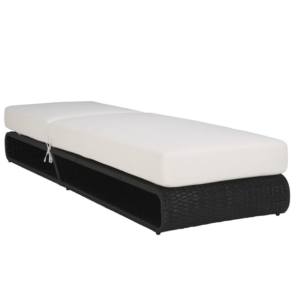 Safavieh Vale Lounger Black / White PAT7537A