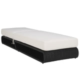 Safavieh Vale Lounger Black / White PAT7537A