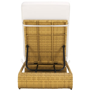 Safavieh Vale Lounger Natural / White PAT7537D