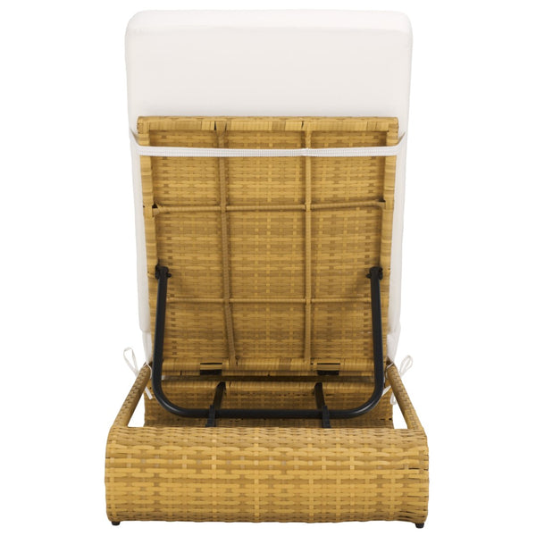 Safavieh Vale Lounger Natural / White PAT7537D