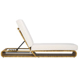 Safavieh Vale Lounger Natural / White PAT7537D