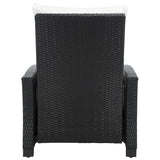 Safavieh Landon Recliner Chair Black / White PAT7538A