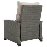 Safavieh Landon Recliner Chair Grey / Light Grey PAT7538B