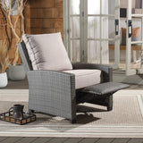 Safavieh Landon Recliner Chair Grey / Light Grey PAT7538B