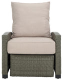 Safavieh Landon Recliner Chair Grey Brown / Light Grey PAT7538C