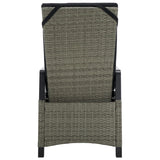 Safavieh Herman Recliner Chair Grey Brown / Black PAT7539A