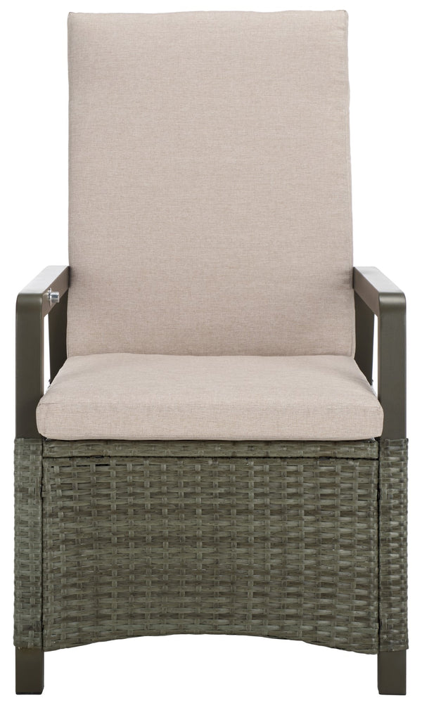 Safavieh Herman Recliner Chair Grey Brown / Light Grey PAT7539B