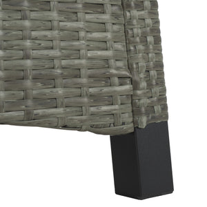 Safavieh Herman Recliner 3 Piece Set Grey Brown / Black PAT7540A