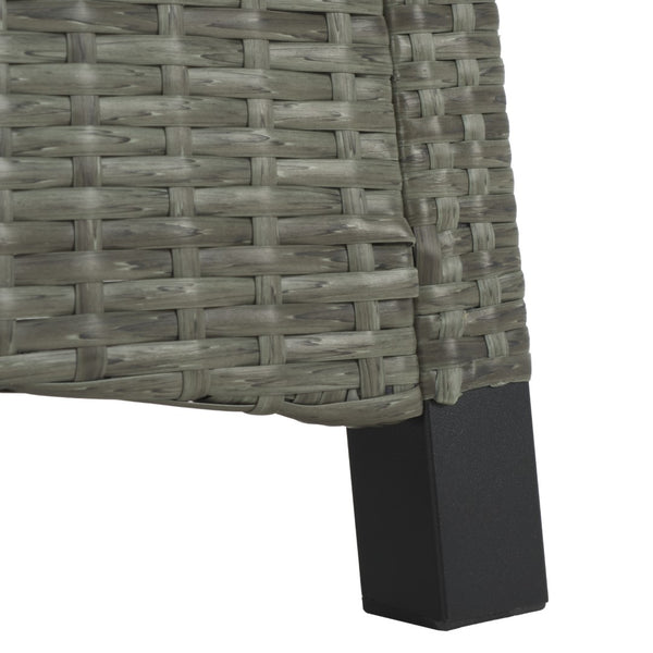 Safavieh Herman Recliner 3 Piece Set Grey Brown / Black PAT7540A