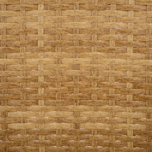 Drew Outdoor Dining Chairs Set Of 2 — Metal Frame With Woven Rattan Texture, Ergonomic Comfort