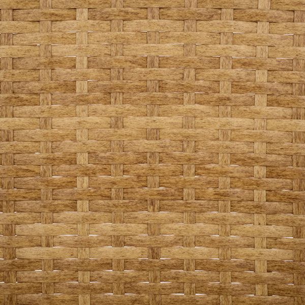 Drew Outdoor Dining Chairs Set Of 2 — Metal Frame With Woven Rattan Texture, Ergonomic Comfort