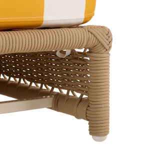 Callan Chaise Lounge With Weather-Resistant Fabric And Ergonomic Foam Support For Outdoor Relaxation