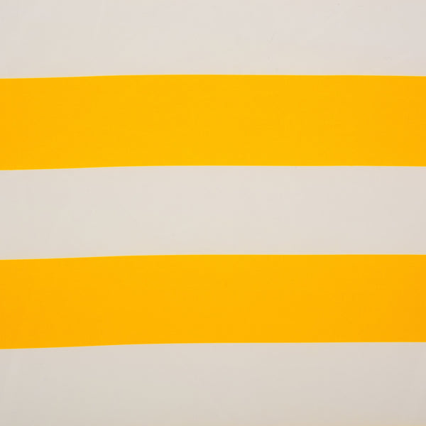 Safavieh Callan Lounger - Stylish Outdoor Chair For Patio & Garden, Comfortable Metal Frame And Chic Design Heather Tan ,Yellow Stripe Metal,Rope,Fabric,Foam Pat7547y