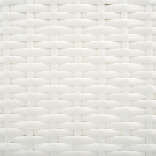 Safavieh Torino Outdoor Chair Set Of 2 - Stylish Aluminum & Pe Wicker For Elegant Patio Living Spaces White Metal ,Pe Wicker Pat7550c-set2