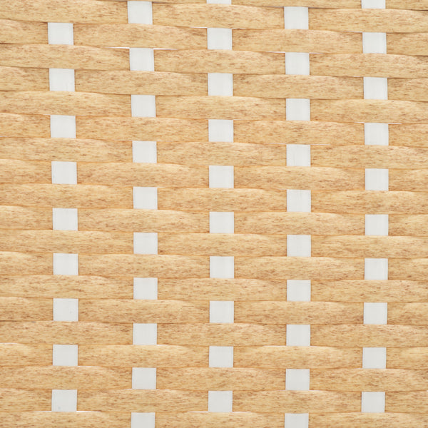 Safavieh Torino Outdoor Chair Set Of 2 - Stylish Aluminum & Pe Wicker For Elegant Patio Living Spaces Natural Wash ,White Metal ,Pe Wicker Pat7550d-set2