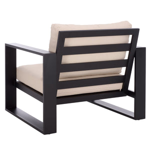 Fash Aluminum Lounge Chair Set Of 2 – Weather-Ready Metal Frame, Foam Cushions, Modern Outdoor Seating