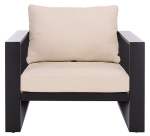 Fash Aluminum Lounge Chair Set Of 2 – Weather-Ready Metal Frame, Foam Cushions, Modern Outdoor Seating