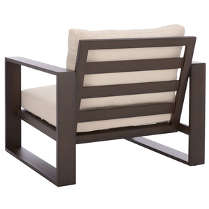 Fash Aluminum Lounge Chair Set Of 2 – Weather-Ready Metal Frame, Foam Cushions, Modern Outdoor Seating