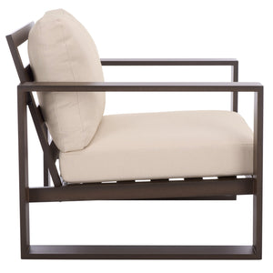 Fash Aluminum Lounge Chair Set Of 2 – Weather-Ready Metal Frame, Foam Cushions, Modern Outdoor Seating