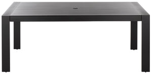 Fash Aluminum 4-Leg Dining Table – Lightweight, Rust-Resistant Patio Centerpiece For Modern Outdoor Spaces