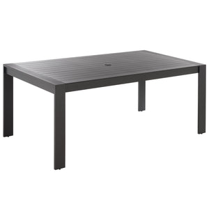 Fash Aluminum 4-Leg Dining Table – Lightweight, Rust-Resistant Patio Centerpiece For Modern Outdoor Spaces