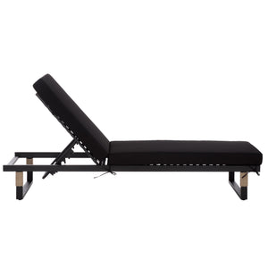 Arman Chaise Lounge With Cushion – Weather-Resistant Rope & Powder-Coated Frame For Patio Comfort