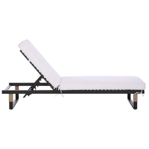 Arman Chaise Lounge With Cushion – Weather-Resistant Rope & Powder-Coated Frame For Patio Comfort