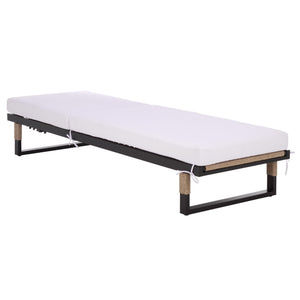 Arman Chaise Lounge With Cushion – Weather-Resistant Rope & Powder-Coated Frame For Patio Comfort