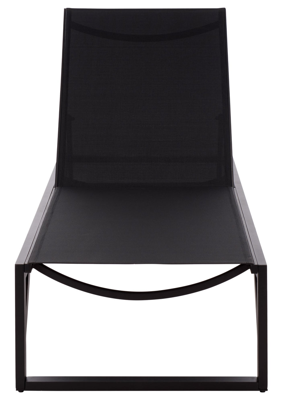 Jordan Aluminum Chaise Lounge With Textilene Seating, Rust-Resistant Frame, Breathable Outdoor Comfort