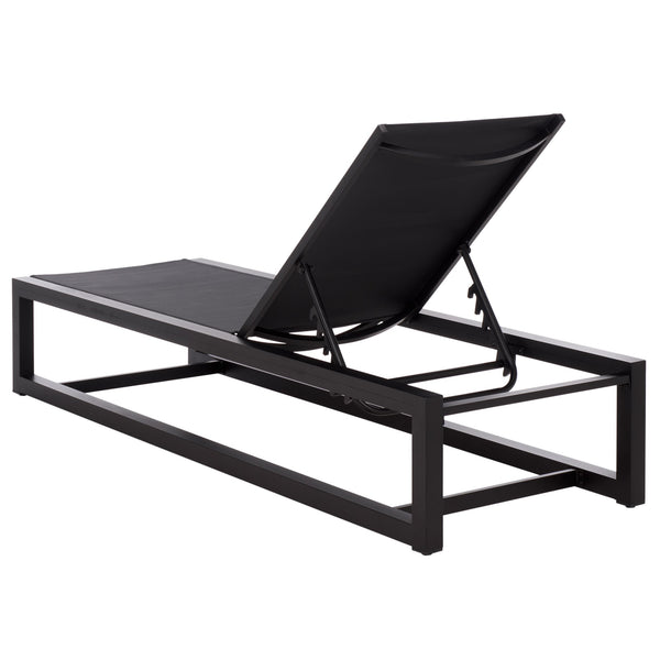 Logan Aluminum Chaise Lounge With Textilene Fabric — Weather-Resistant, Ergonomic Patio Seating60