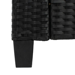 Safavieh Jovita 3Pc Corner Set Black Frame/White Cushion PAT7707A-3BX