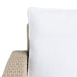 Safavieh Jovita 3Pc Corner Set Beige/White Cushion PAT7707B-3BX