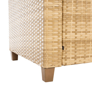 Safavieh Jovita 3Pc Corner Set Natural/White Cushion PAT7707D-3BX