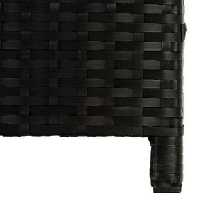 Safavieh OLIVEIRA Cushion Box - Stylish Weather-Resistant Storage Solution for Outdoor Cushions and Accessories Black / White PAT7709A