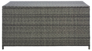 Safavieh OLIVEIRA Cushion Box - Stylish Weather-Resistant Storage Solution for Outdoor Cushions and Accessories Grey / White PAT7709C