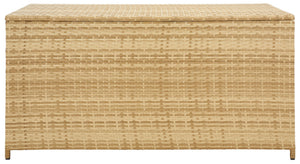 Safavieh OLIVEIRA Cushion Box - Stylish Weather-Resistant Storage Solution for Outdoor Cushions and Accessories Natural / White PAT7709D