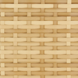 Safavieh OLIVEIRA Cushion Box - Stylish Weather-Resistant Storage Solution for Outdoor Cushions and Accessories Natural / White PAT7709D