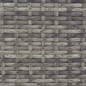 Safavieh VIORA Loveseat - Stylish Outdoor Seating with Plush Cushions and Integrated Storage for Comfort Grey / White PAT7710C